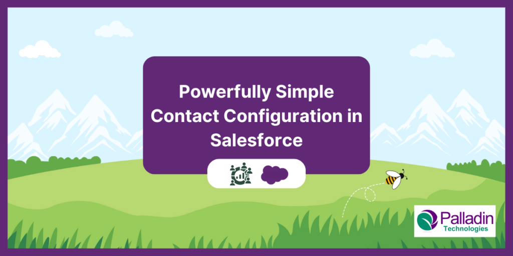 How to do contact configuration in Salesforce